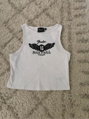 fender cropped tank